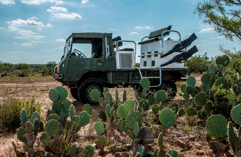 Illustration for article titled These Are The Insane Trucks Texans Use To Hunt Birds